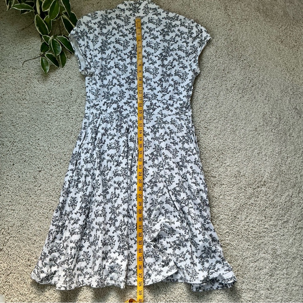 eShakti Vintage Inspired Short Sleeved Dress - Picture 7 of 8
